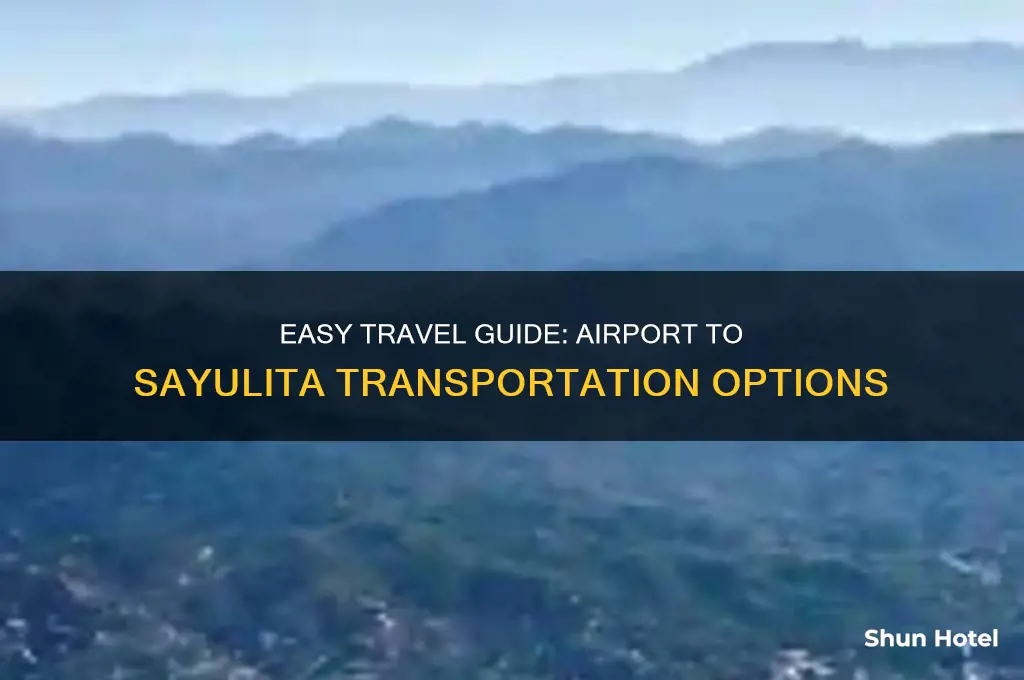 how to get from airport to sayulita