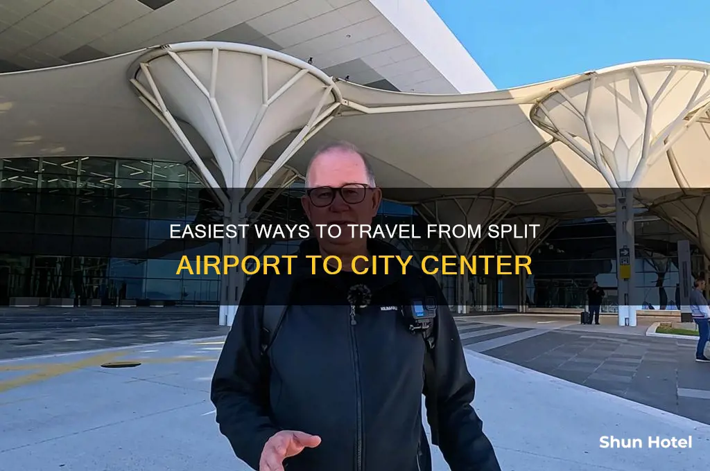 how to get from airport to split