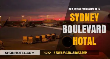 Easiest Ways to Reach Sydney Boulevard Hotel from the Airport