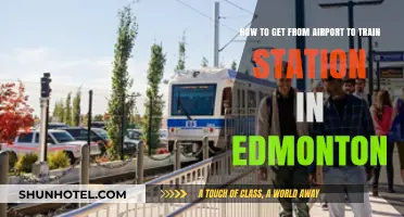 Edmonton Airport to Train Station: Quick and Easy Transportation Guide