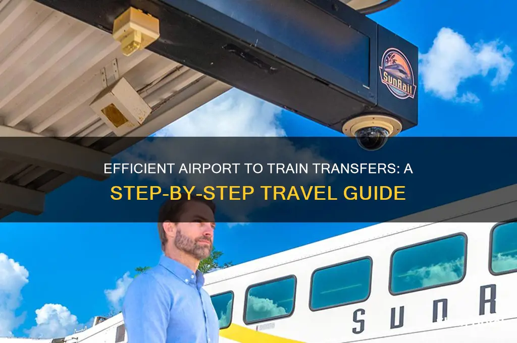 how to get from airport totrain