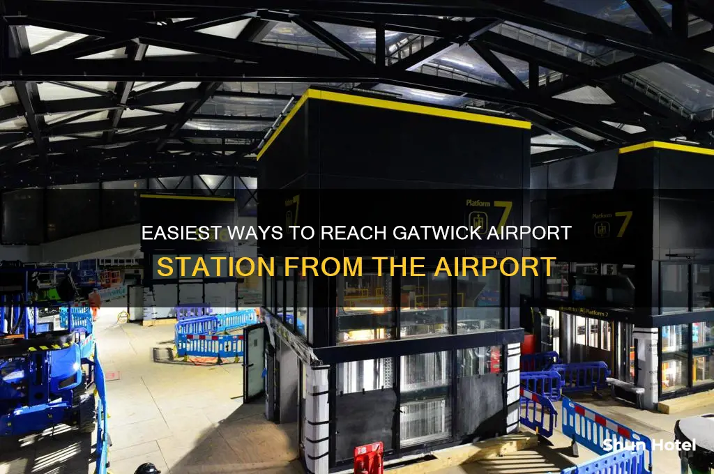 how to get from airpotr to gatwick airport station
