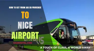 Traveling from Aix-en-Provence to Nice Airport: Easy Transport Options