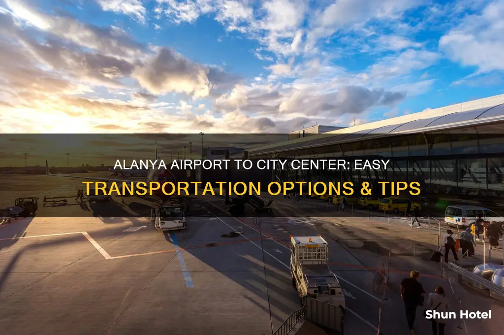 how to get from alanda airport to city center