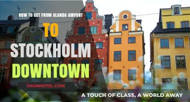 Efficient Travel Tips: Alanda Airport to Stockholm Downtown Guide