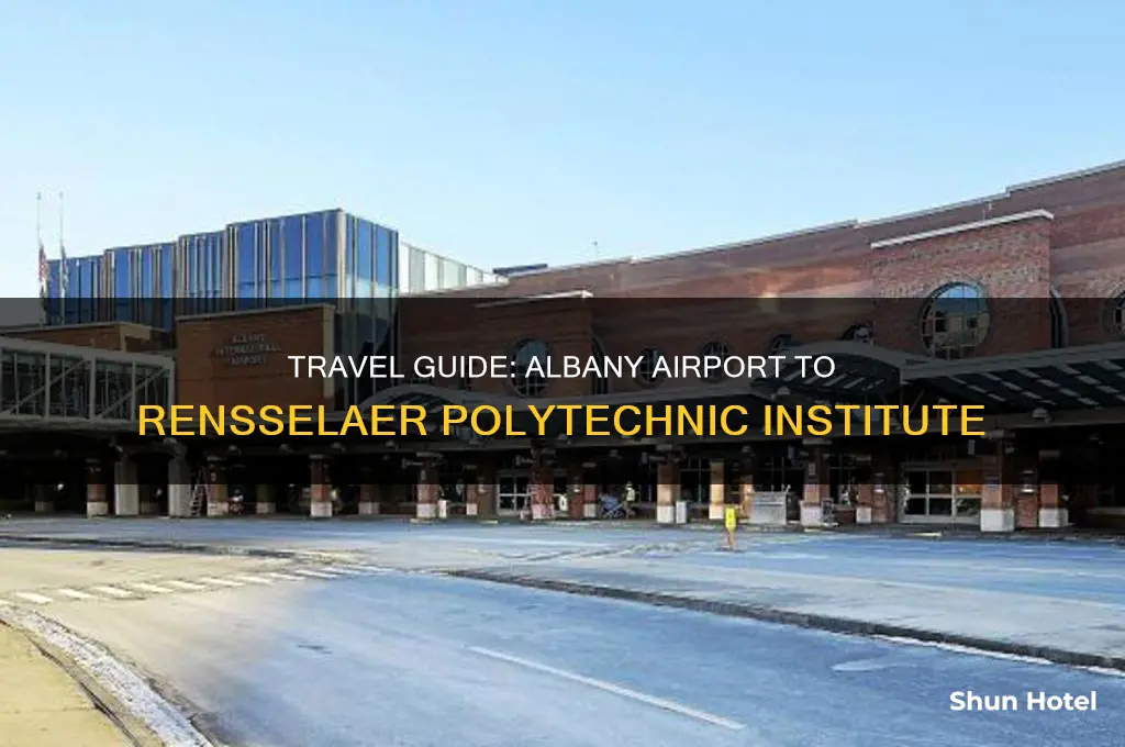 how to get from albany international airport to reneslear polytechnic