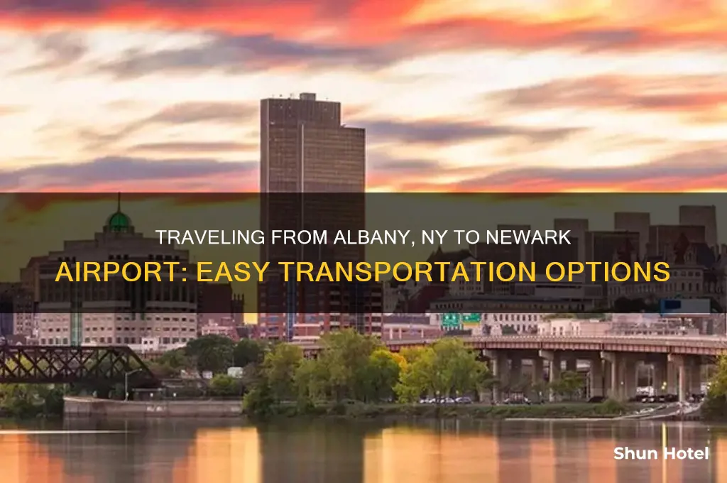 how to get from albany ny to newark airport