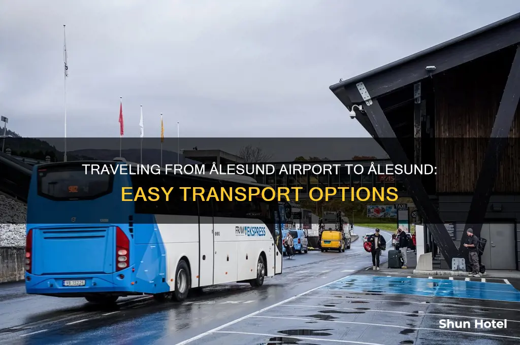 how to get from alesund airport to alesund