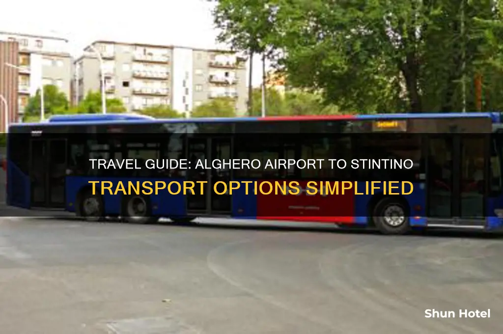 how to get from alghero airport to stintino