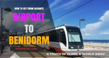Traveling from Alicante Airport to Benidorm: Easy Transport Options