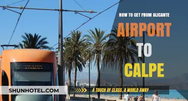 Alicante Airport to Calpe: Easy Transport Options and Travel Tips