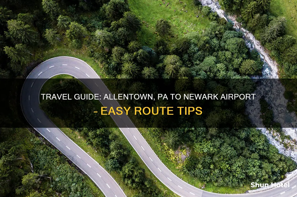 how to get from allentown pa to newark airport