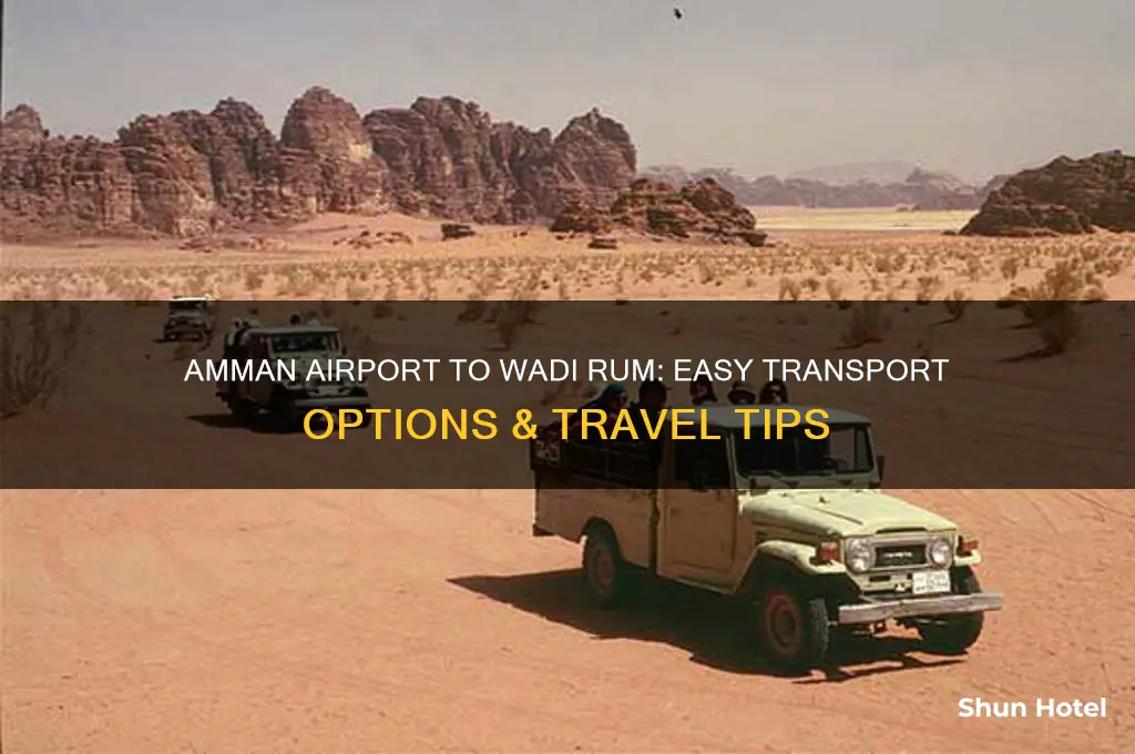 how to get from amman airport to wadi rum