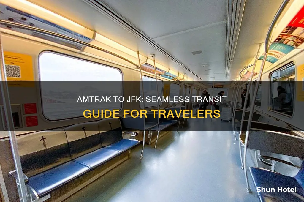 how to get from amtrak to jfk airport