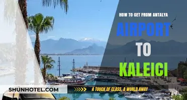 Travel Guide: Antalya Airport to Kaleiçi – Easy Transport Options