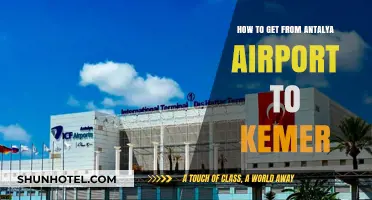 Easy Transport Options: Antalya Airport to Kemer Travel Guide