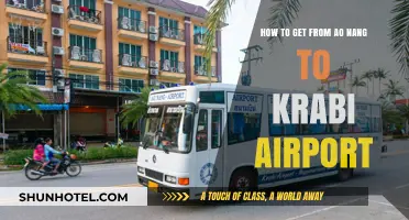 Traveling from Ao Nang to Krabi Airport: Easy Transport Options