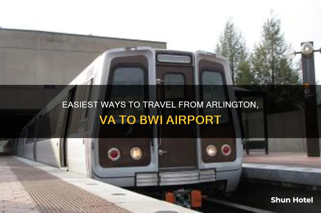 how to get from arlington va to bwi airport