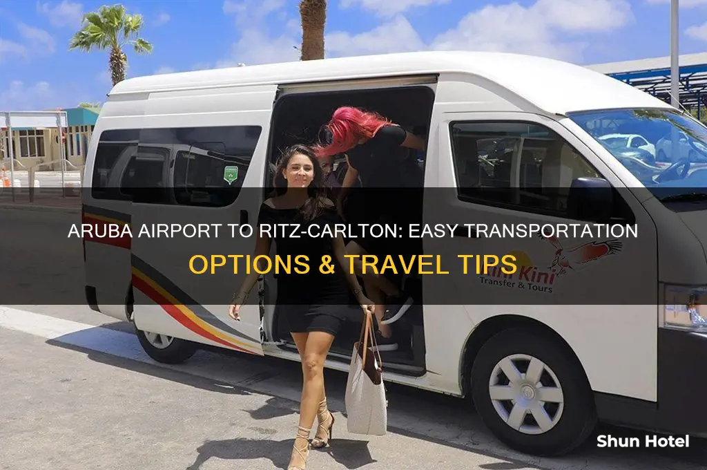 how to get from aruba airport to ritz carlton