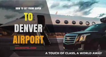 Aspen to Denver Airport: Efficient Travel Tips and Transport Options