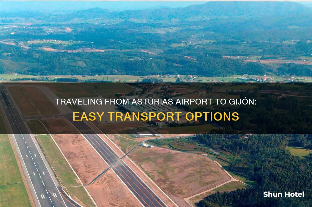 how to get from asturias airport to gijon