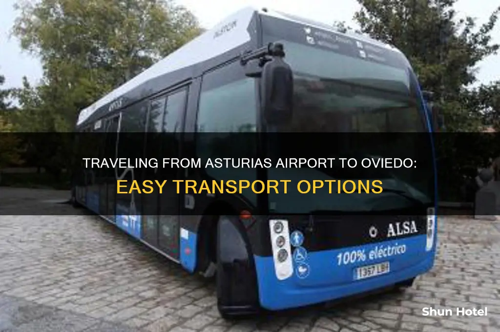 how to get from asturias airport to oviedo