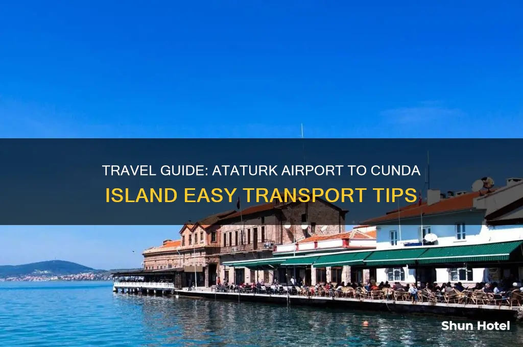 how to get from ataturk airport to cunda