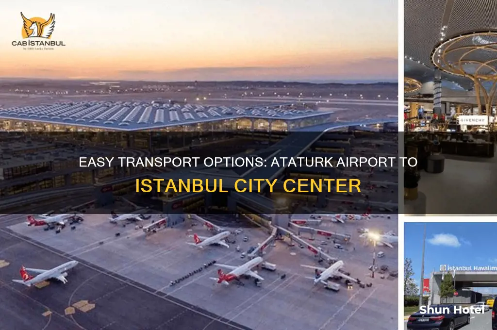 how to get from ataturk airport to istanbul