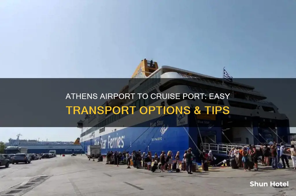 how to get from athens airport to cruise port