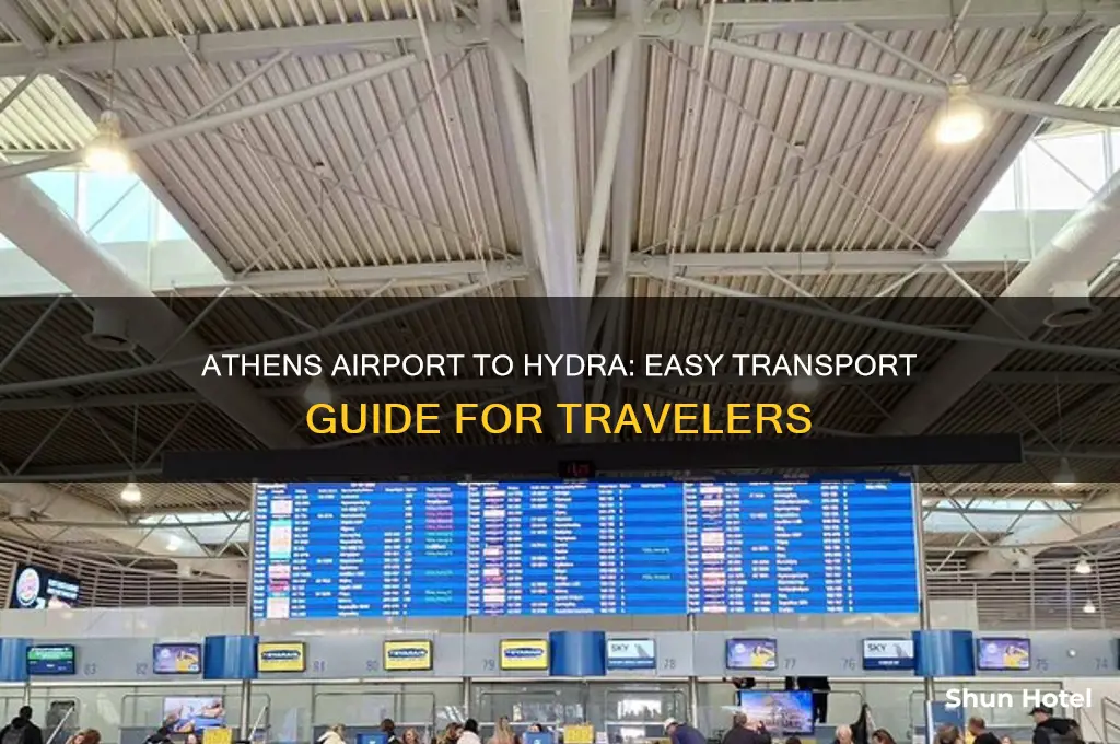 how to get from athens airport to hydra