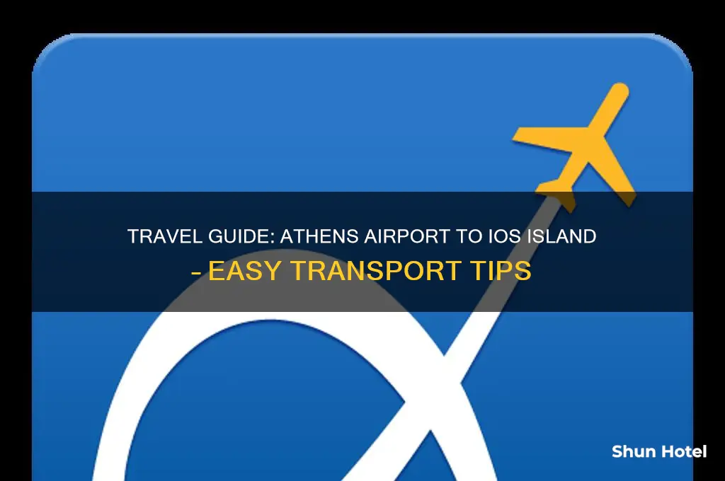how to get from athens airport to ios