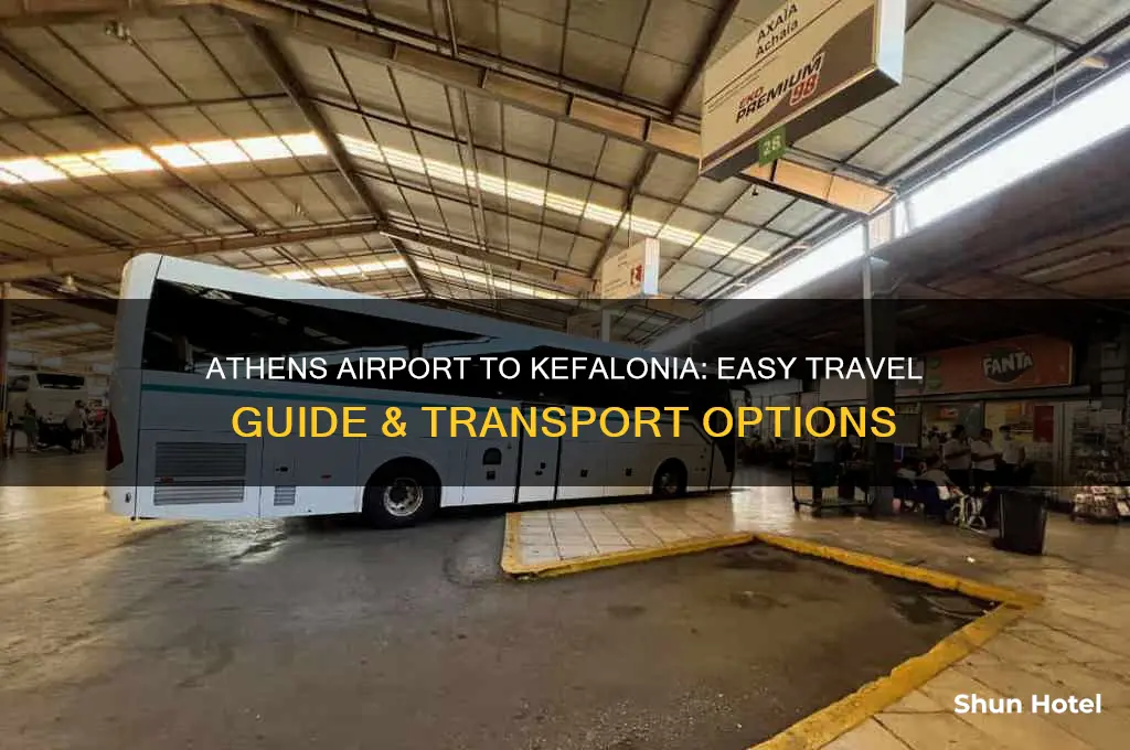 how to get from athens airport to kefalonia