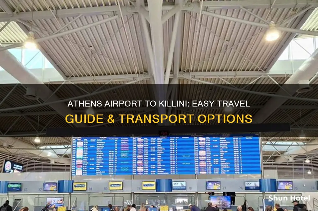how to get from athens airport to killini