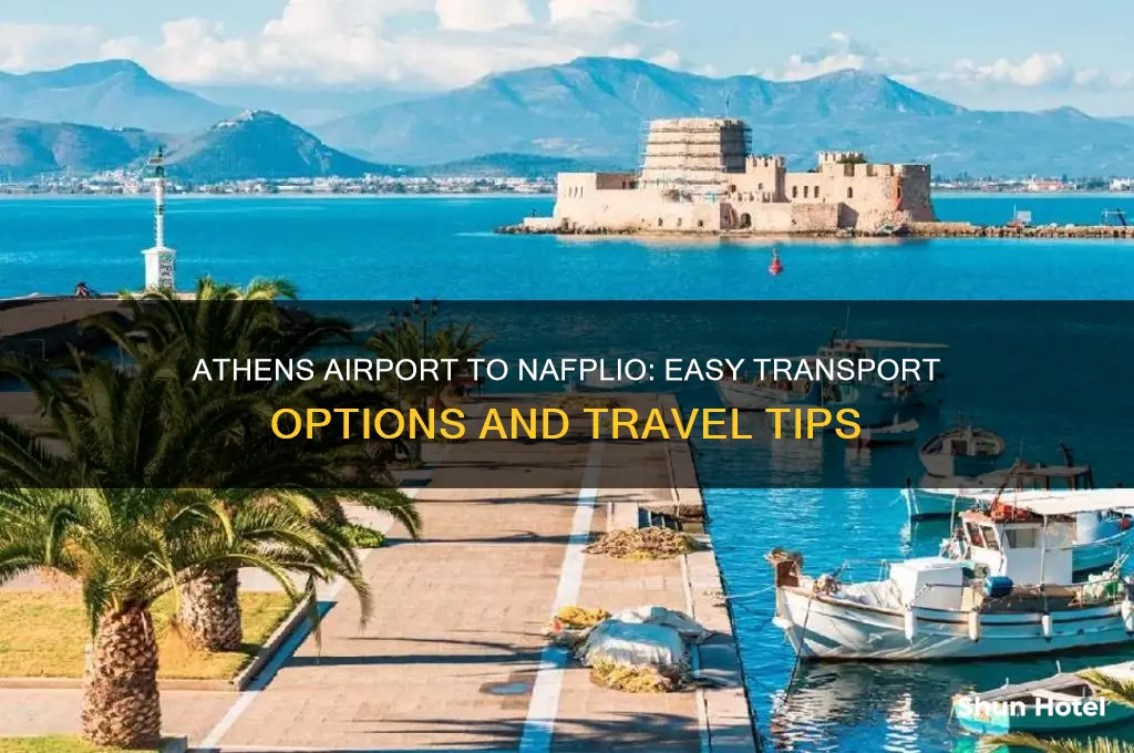 how to get from athens airport to nafplio