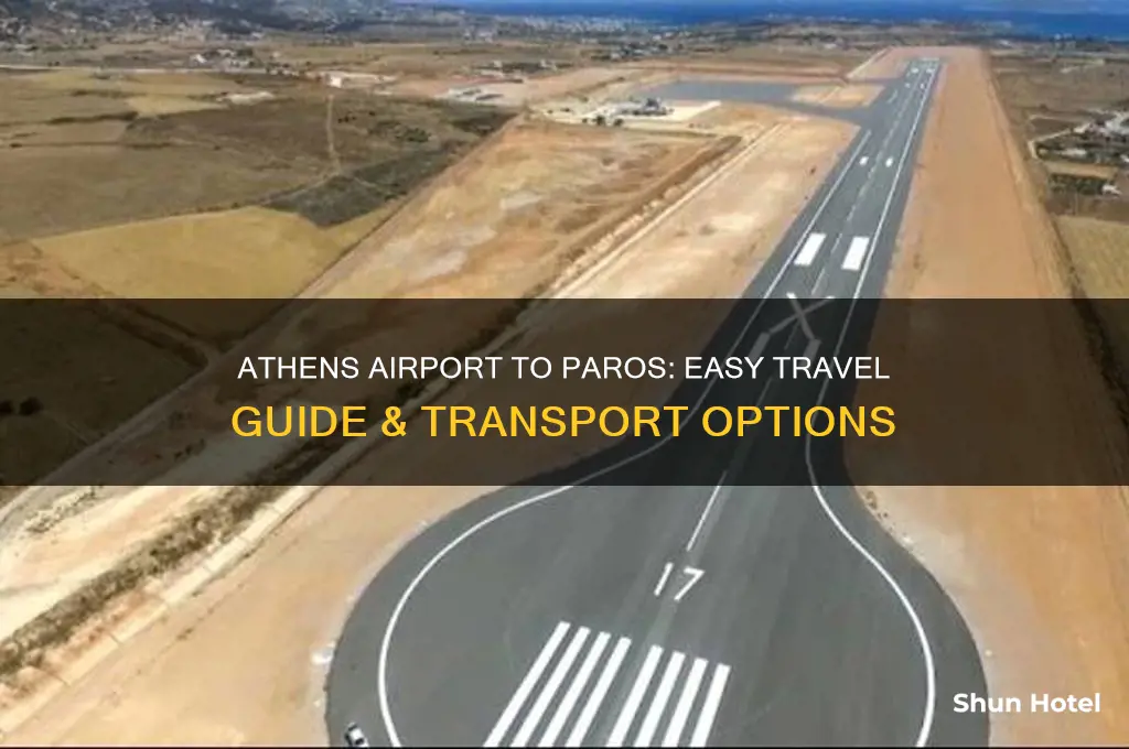 how to get from athens airport to paros