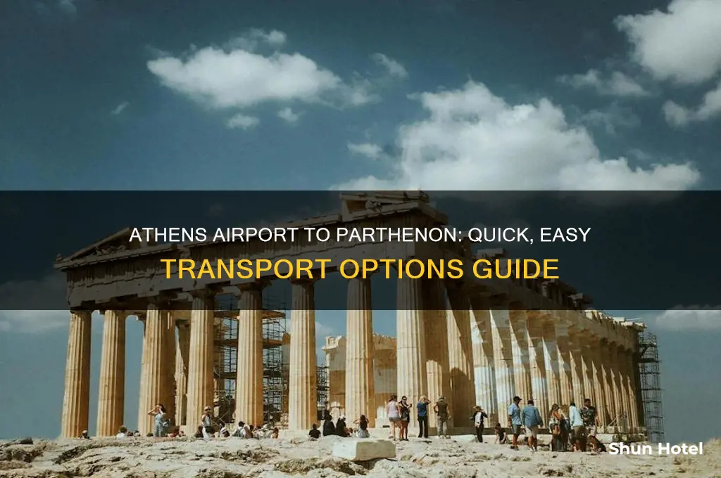 how to get from athens airport to parthenon
