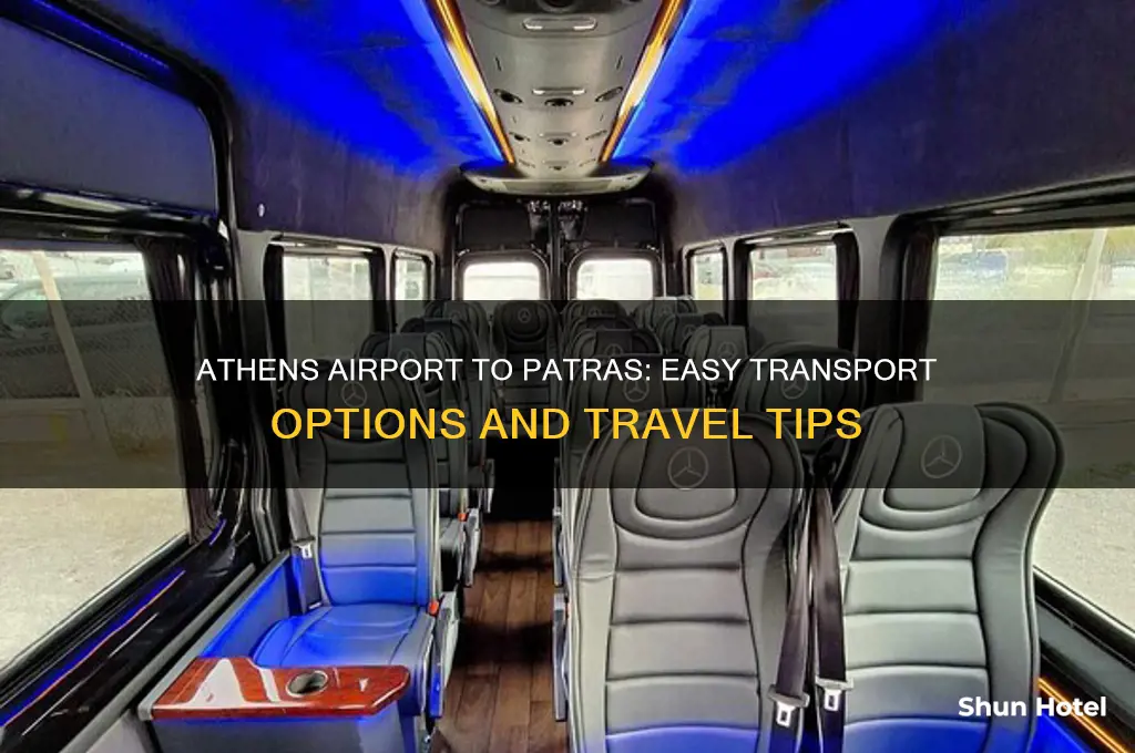 how to get from athens airport to patras