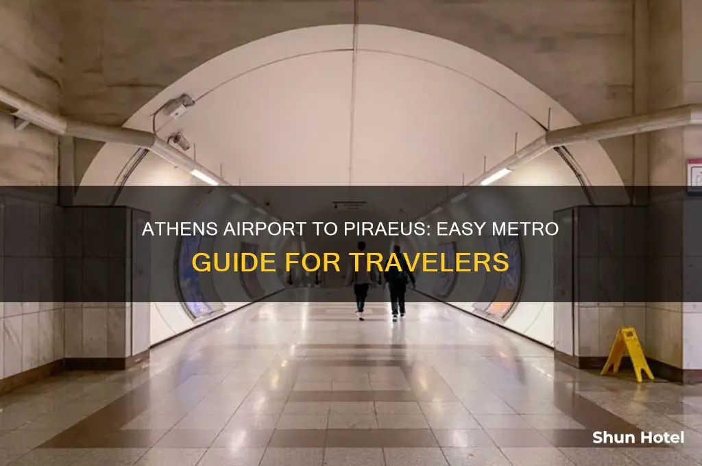 how to get from athens airport to piraeus by metro