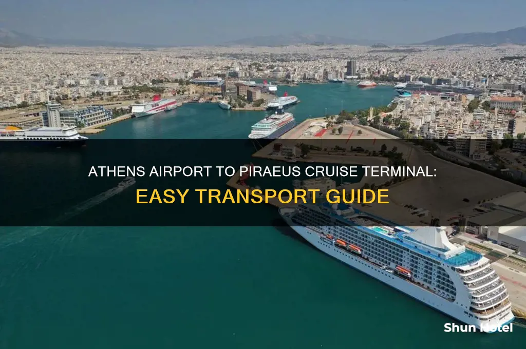 how to get from athens airport to piraeus cruise terminal