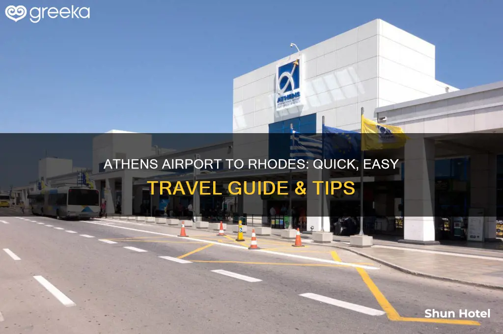 how to get from athens airport to rhodes