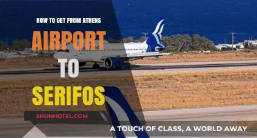 Athens Airport to Serifos: Easy Travel Guide & Transport Options