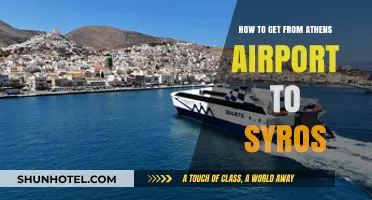 Athens Airport to Syros: Easy Travel Guide & Transport Options