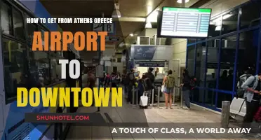 Athens Airport to Downtown: Easy Transport Options & Tips