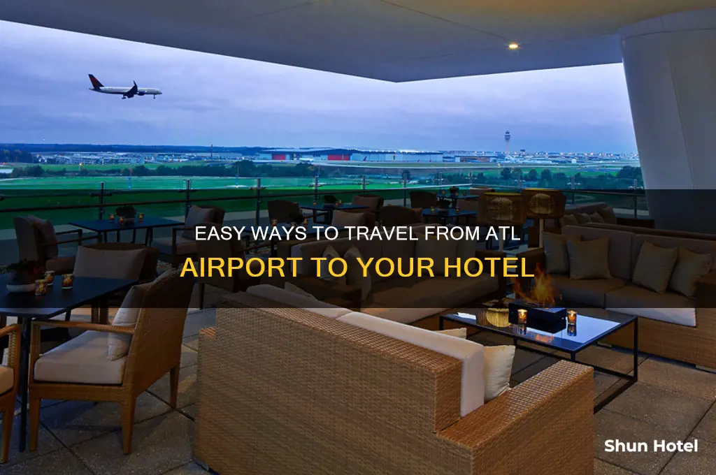 how to get from atl airport to hotel