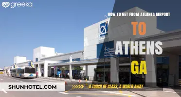 Atlanta Airport to Athens GA: Easy Transportation Options & Tips