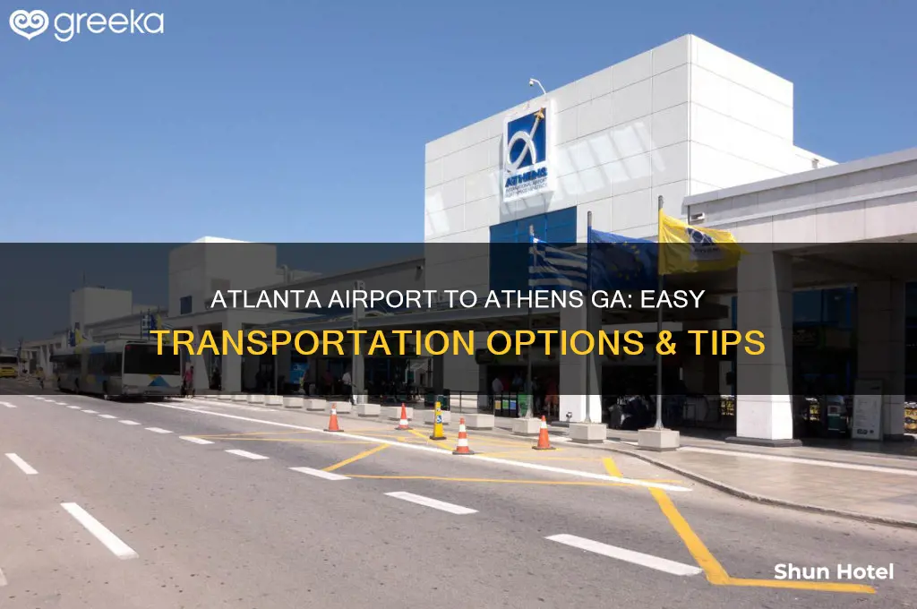 how to get from atlanta airport to athens ga
