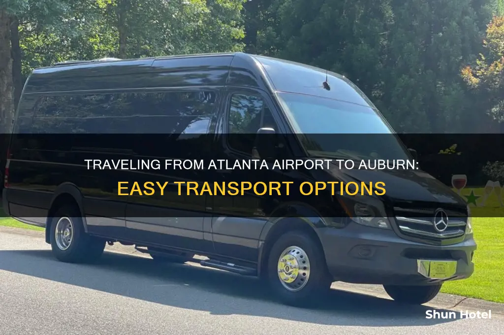 how to get from atlanta airport to auburn