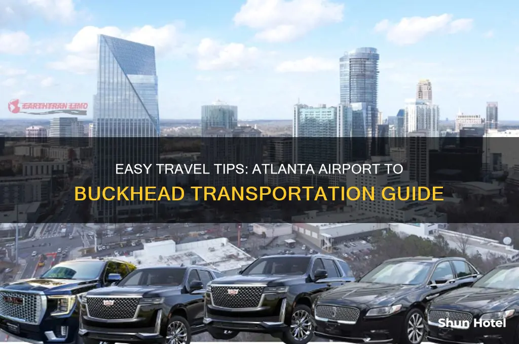 how to get from atlanta airport to buckhead
