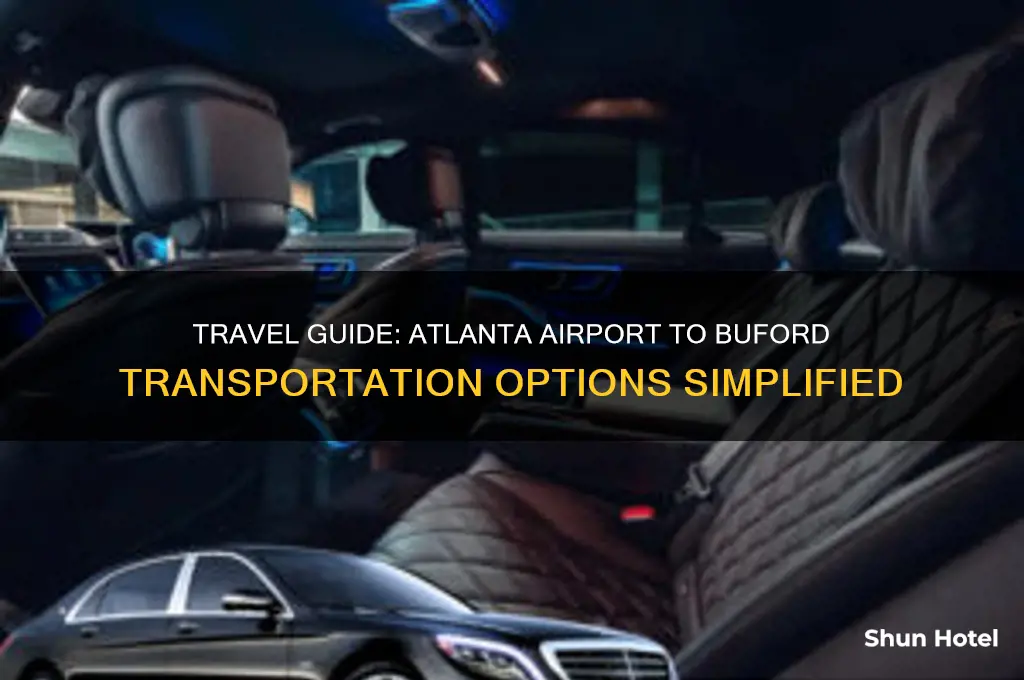 how to get from atlanta airport to buford