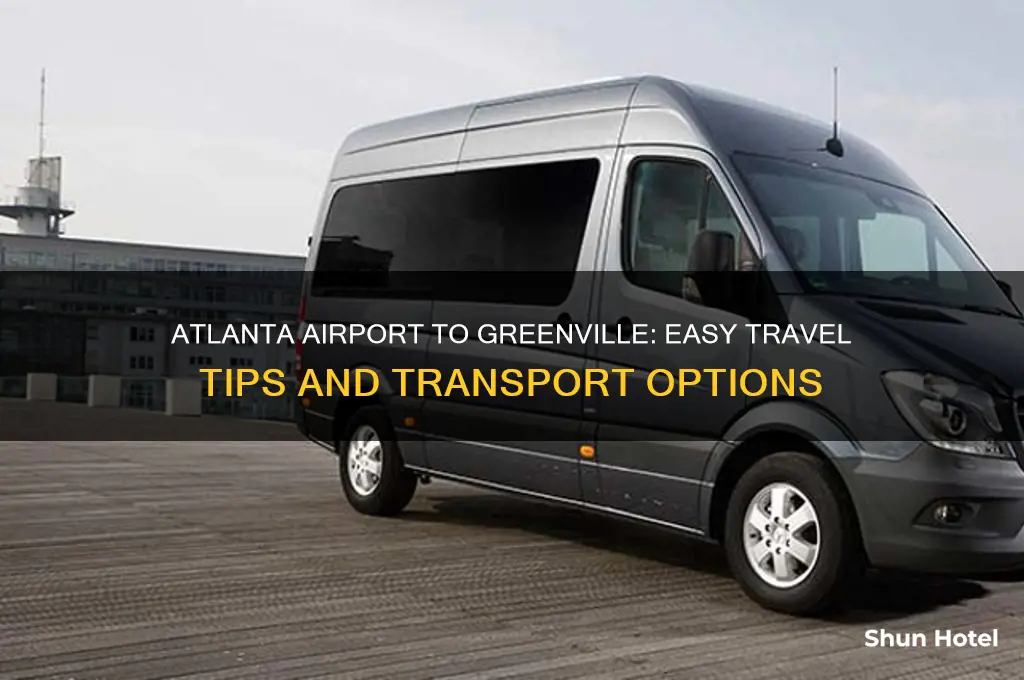 how to get from atlanta airport to greenville